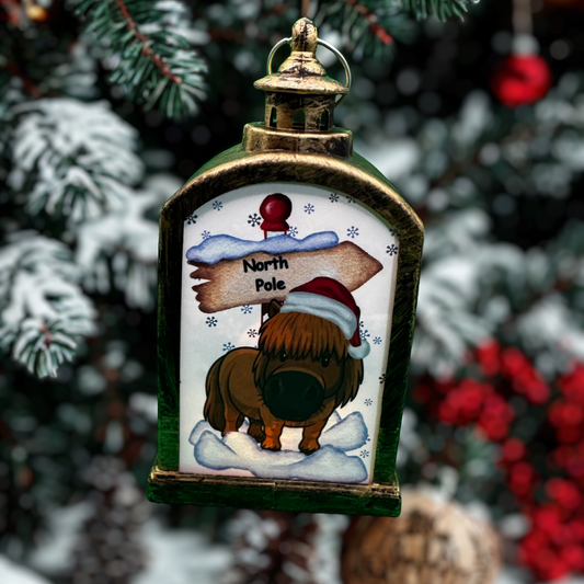 Personalised Christmas LED Lantern