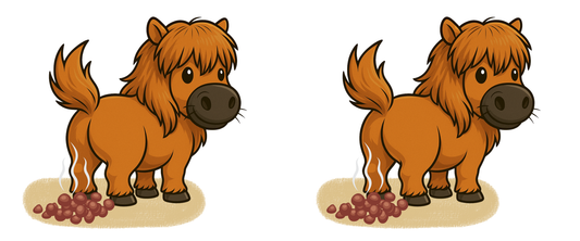 AVC Cheeky Poopy Pony, Top Cat Magic Mug