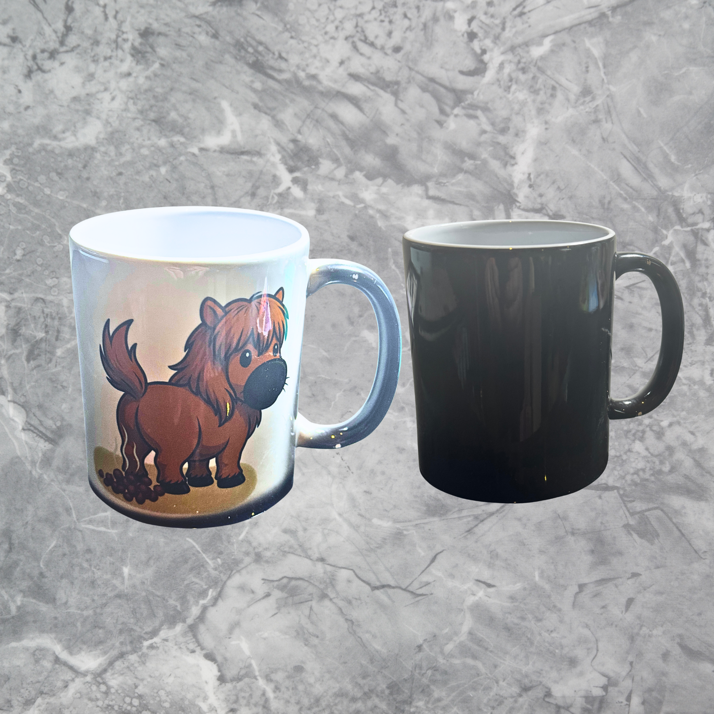 AVC Cheeky Poopy Pony, Top Cat Magic Mug