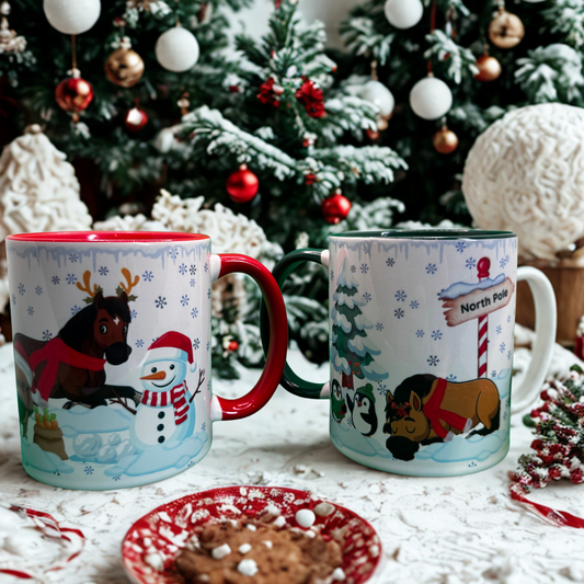 AVC Snow Ponies Mug
