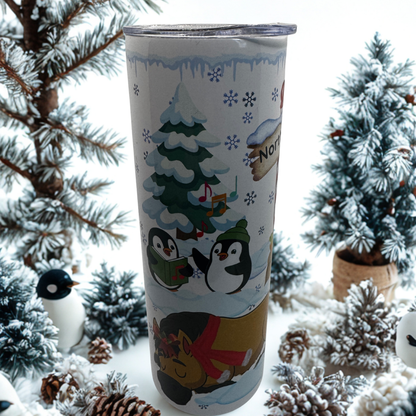 AVC Snow Ponies Skinny Tumbler