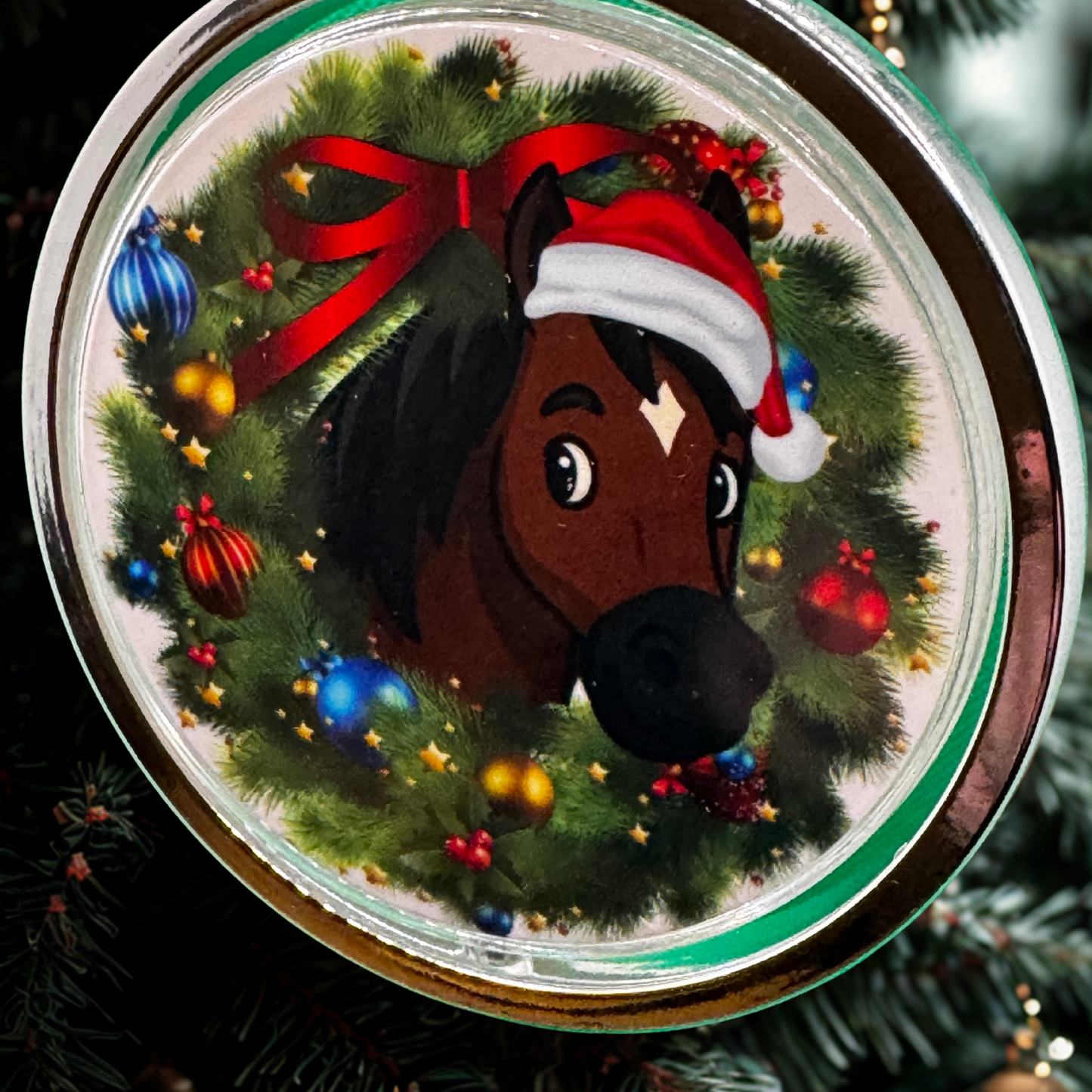 Personalised Christmas Rotating Bauble