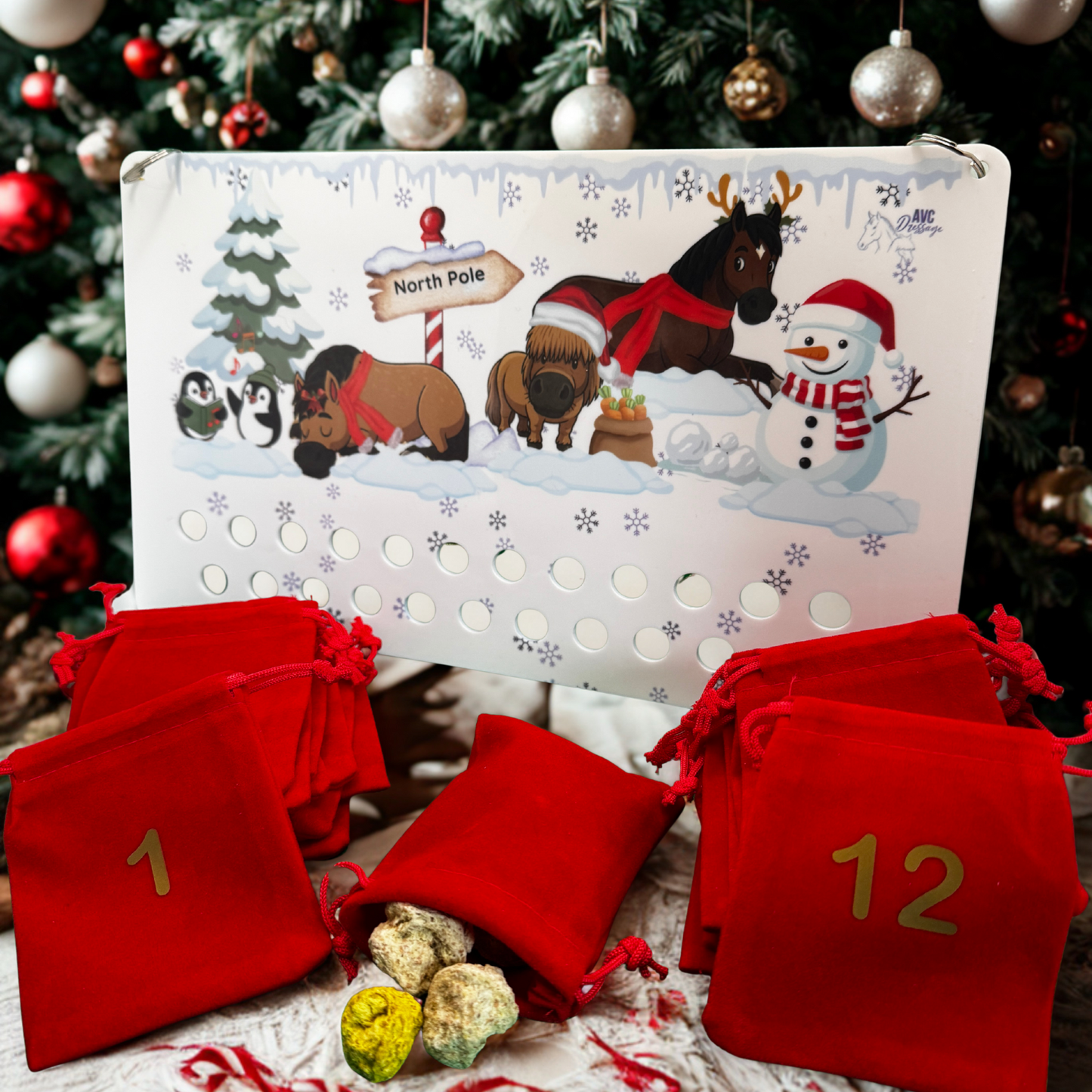 AVC Dressage Reusable Advent Calendar (Seconds)