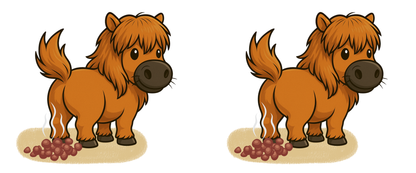 AVC Cheeky Poopy Pony, Top Cat Magic Mug